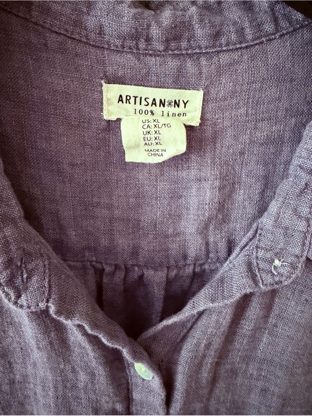 Artisan NY Linen top